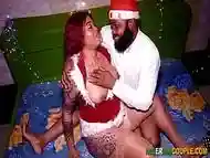 Couple Fucked During Christmas