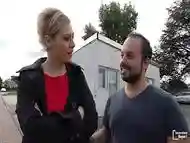 DEUTSCHLAND REPORT - Sexy German blonde picked up for sex