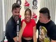 Entrevista completa con Elo Podcast se pone y chupo una polla hasta recibir la leche en mi boca - Sara Blonde