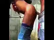 Fucked him behind the hostel