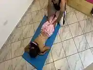 I Massage my Innocent Step Niece to Grab her Buttocks and touch her pussy to get her Aroused