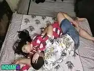 Loving Indian Couple In Bedroom Engaged In Real Hot Sex
