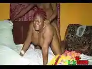 Naija Olosho - Busty Step Mom is Addicted to Sucking and Riding on Her Step Son Big Black Cock (African Gift)