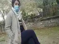 OUDOOR BLOWJOB IN THE PARK AND SEX AT HOME