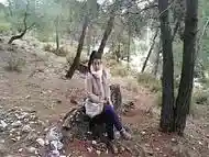 RISKY PUBLIC SEX IN THE MOUNTAIN BIG BUTT GIRL