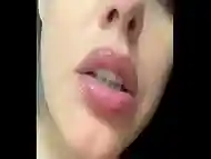 Super hot cum POV on Skype with fan