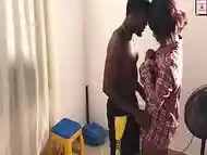 THIS HAPPENED IN UNIVERSITY OF LAGOS STATE.  A final year student helped a new first year student fix her curtains in her new hostel and she gave him the best sex of his life as a compromise.