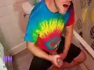 s. Step Son Uses Pocket Pussy While Is In The Shower