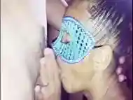 Boy gay vai no swuing para comer uma  novinha casada mascarada