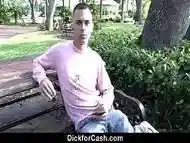 Broke Latin Stud Sucks And Fucks Random Stranger For Cash