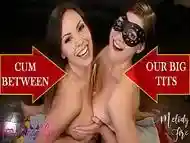 CUM BETWEEN OUR TITS - Preview - ImMeganLive &amp_ Melody Fire