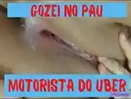 Cuckold - Marido Filmou tudo - Gozei no pau do motorista do Uber   - Inscreva-se em meu canal e veja videos completos - Participe dos meus V&iacute_deos