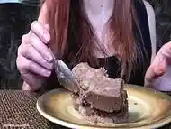 Cum Cake _) Caden Jerks Off onto a Slice and Aimee Eats It