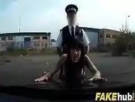 Fake Cop Hot cyclist with big tits and sweet ass