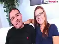 He gasps like a bull when fucking the red haired milf