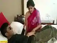 Hindi maid fucking with teen boy! Real sex
