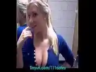 Horny girls show massive boobs