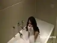 Indian Gujarati Babe Kavya In Bath Tub Fingering Her Tight Pussy In Dirty Hindi Audio