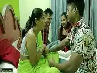 Indian Wife Swapping Sex! Exchange hot Wife with Friend