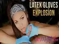 LATEX GLOVES EXPLODING - Preview - ImMeganLive