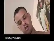 Latino stud gets his tight ass fucked gay porno