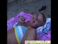 Little Summer show her Teen Pussy and Tits