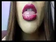 Mouth milking - Tongue and spit