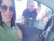 Olha o que essa cadela fez com o passageiro do uber