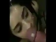 Pounding her hard and cumming on her face