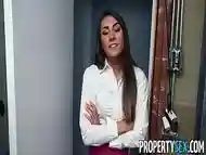 PropertySex - Handyman lays the pipe on hot young real estate agent