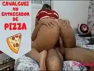 Rainha do Amador-Cavalguei no entregador de pizza Ser&aacute_ que tive que pagar a pizza Big Ass - Inscreva-se em meu canal e veja videos completos - Participe dos meus V&iacute_deos