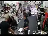 Reality sex is happening in the back room of the store