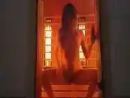 Risky Flashing in Public sauna and SPA Centre