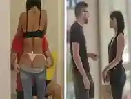 Sexy Teen Gold Digger Cheats On Her Husband