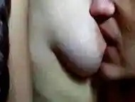 Stepson decided to remember what it was like to suck his stepmoms nipples - Nipples sucking