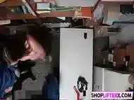 Stunning Shoplifter Gets Caught