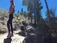 TRAVEL SHOW ASS DRIVER - Mountain Roque Nublo Gran Canaria with Sasha Bikeyeva