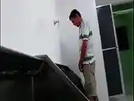 Toilet spycam hot men - gaypissing.net