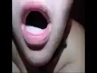 Wife Deepthroat Husband Dick &amp_ Swallow A Mouth Full Of Cum