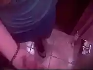 Young Slut Risky Blowjob In Club Toilet