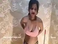 beautiful young indian girl in shower masturbation