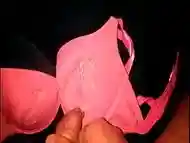 cum satin bra