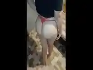 the best ass in the world hard sex in red thong