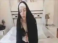 the nun is very little religious