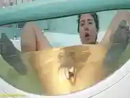 under water teen masturbating