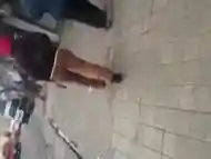 Unaware Bolivian babe gets her ass filmed by Argentinian pervert