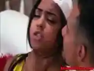 18yo latina gagging on massive cock