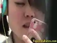 Asian masturbates solo