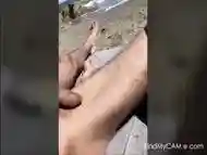 Beach play on Periscope