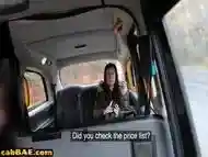 Bigtitted tattooed car slut drilled by big dick in taxi